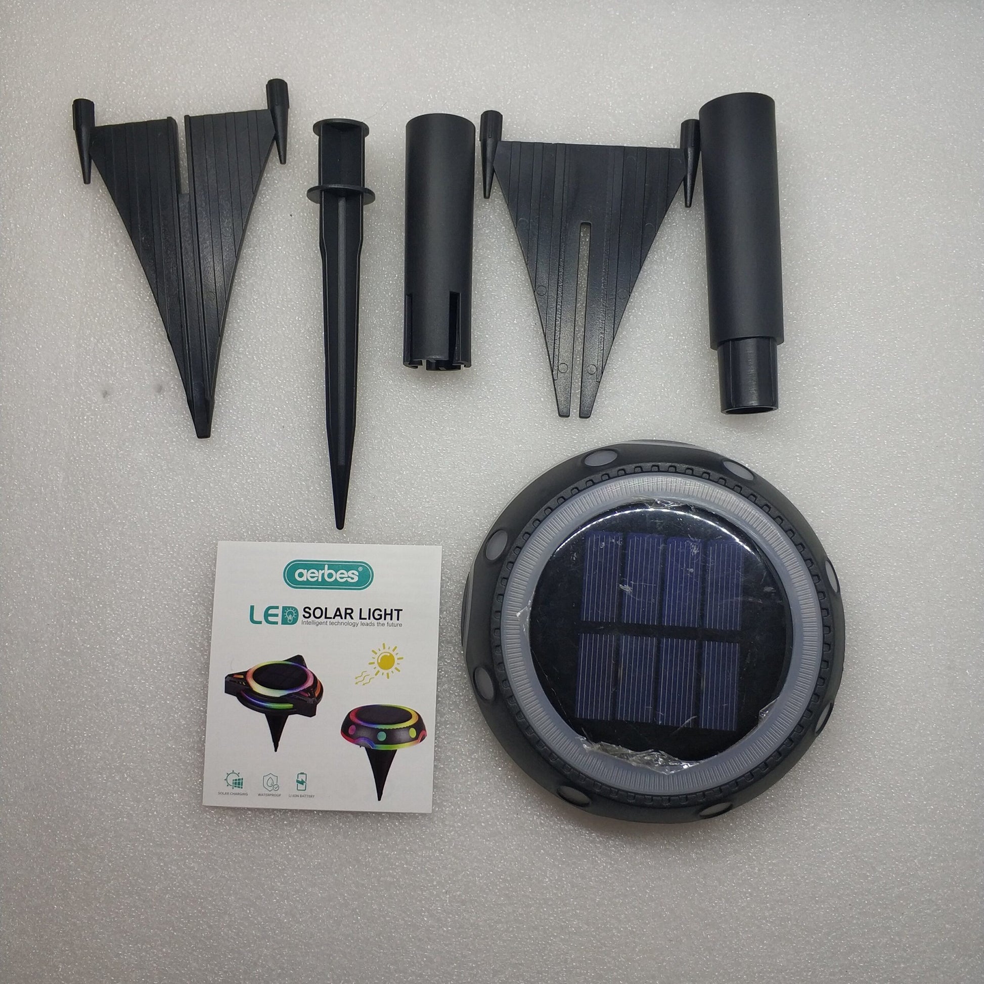 Aerbes AB-TA125 Solar Outdoor Ground LED light - Electromann SA