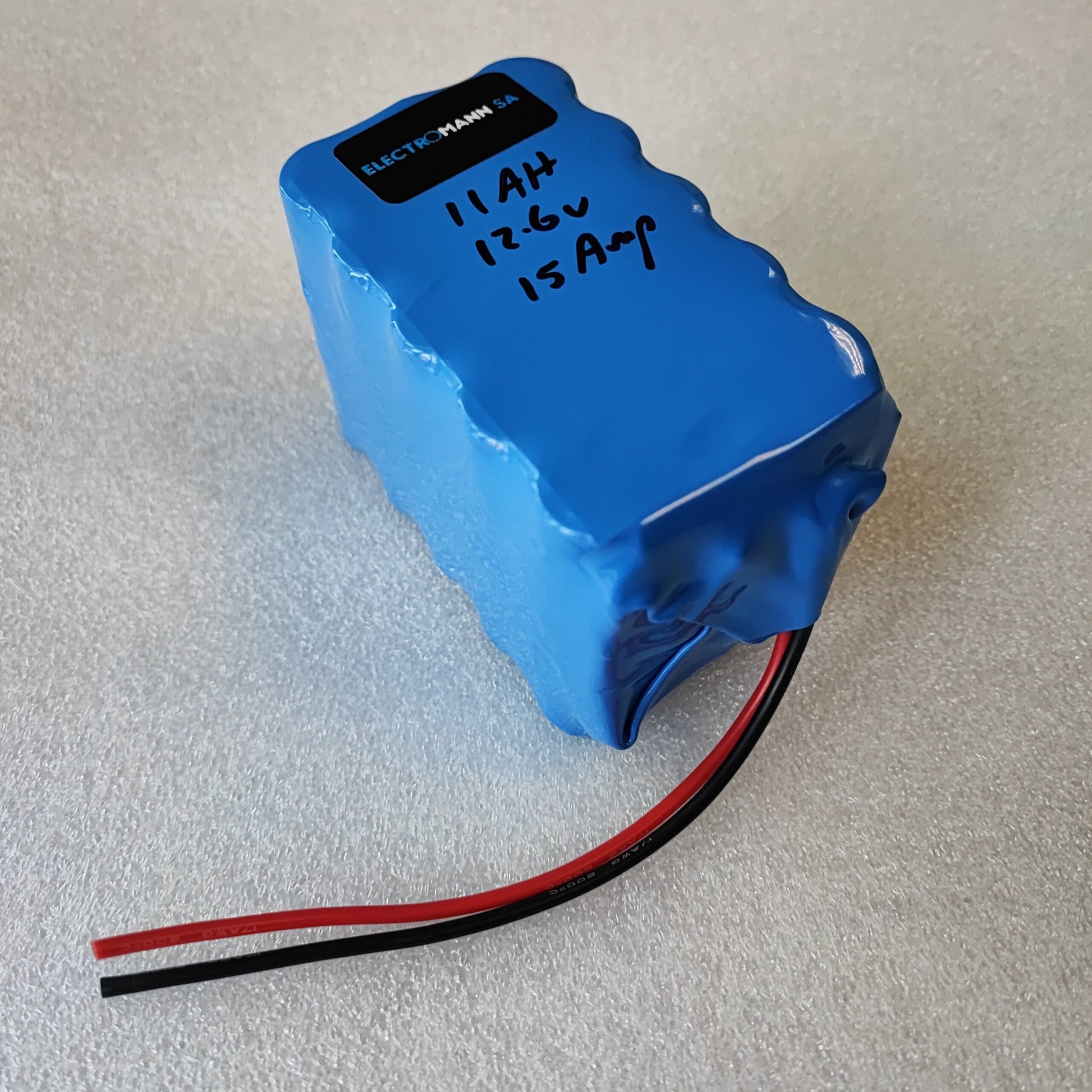 12.6v 11Ah Rechargeable Li-ion Battery Pack with BMS - Electromann SA