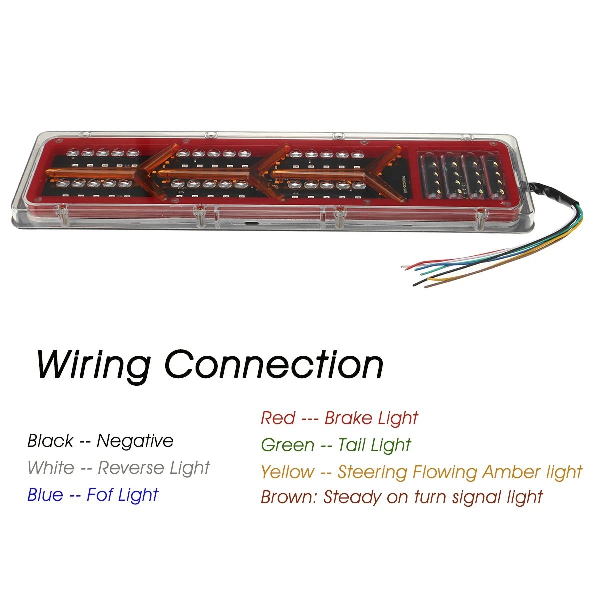 Buy the Best 1PC 12V LED Tail Light Kit for Trailers and Trucks - Improve Safety and Visibility - Electromann SA