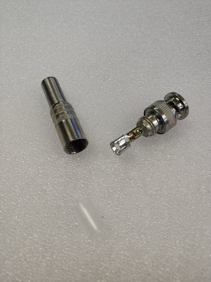 BULK SALE - Buy 10 get 1 FREE BNC to RG59 Crimp Connector - Electromann SA