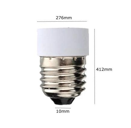 BULK SALE- Buy 10 get 1 FREE E27 to E14 LED Light Bulb Adapter - Electromann SA