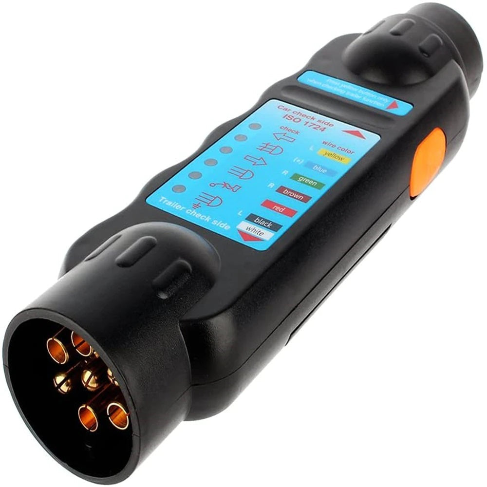 12v 7 Pin Car and Trailer Wiring Circuit Tester Tool - Electromann SA