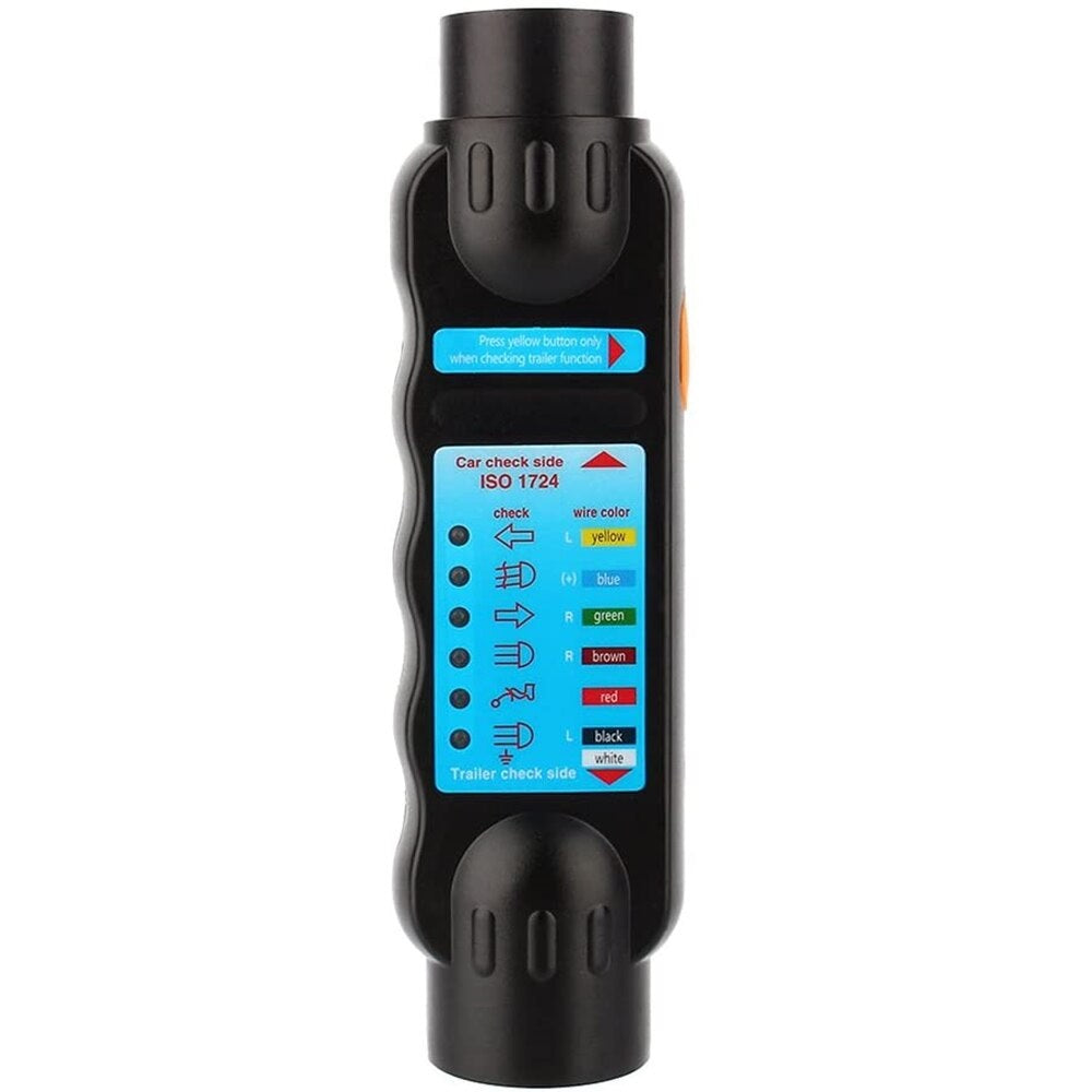 12v 7 Pin Car and Trailer Wiring Circuit Tester Tool - Electromann SA