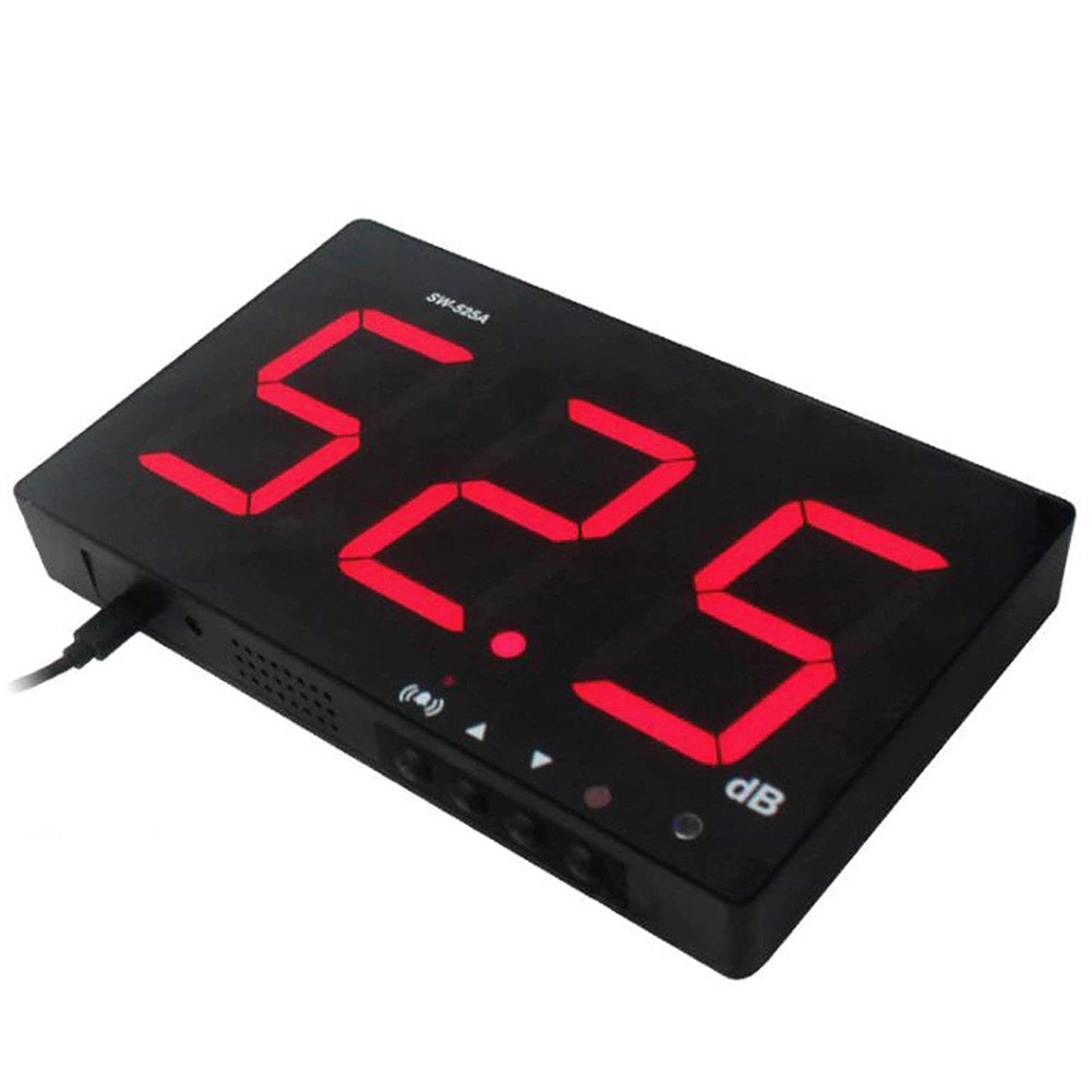 SW-525A Wall Mounting Sound Level Meter Tester 30-130db - Electromann SA