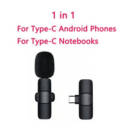 M9 2.4Ghz Wireless Mobile Microphone - Crystal Clear Audio for Mobile Devices - Electromann SA