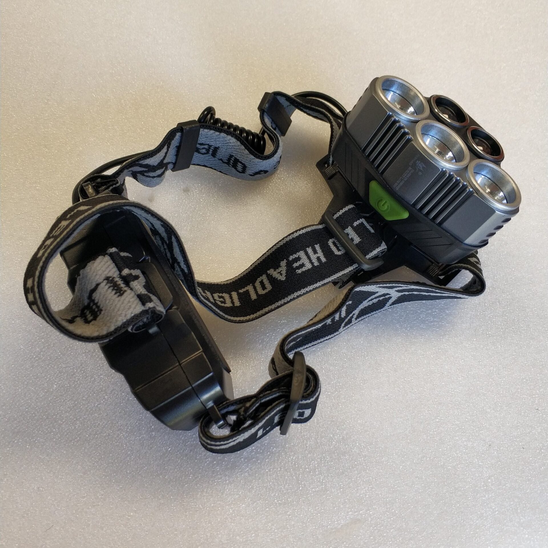 Q-TD34 High Power Multi-LED Headlamp - Electromann SA