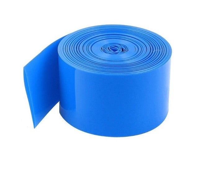 1M PVC Heat Shrink Tubing for DIY 18650 Battery - 250mm - Electromann SA