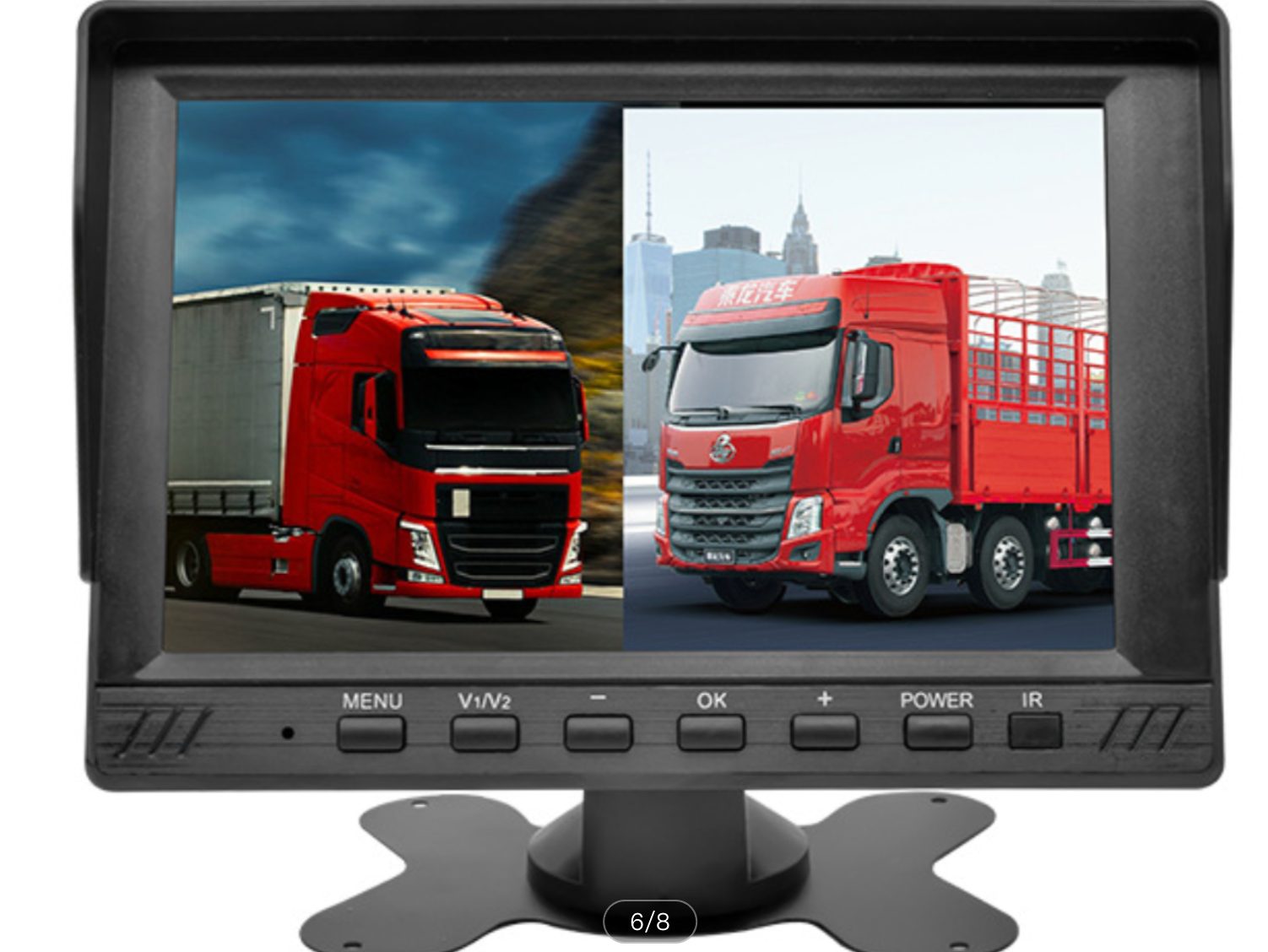 2020 Update Car DVR 7 Inch HD 1024x600P Rearview Camera System - Electromann SA