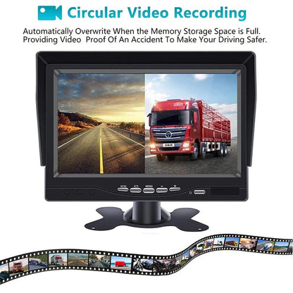 2020 Update Car DVR 7 Inch HD 1024x600P Rearview Camera System - Electromann SA