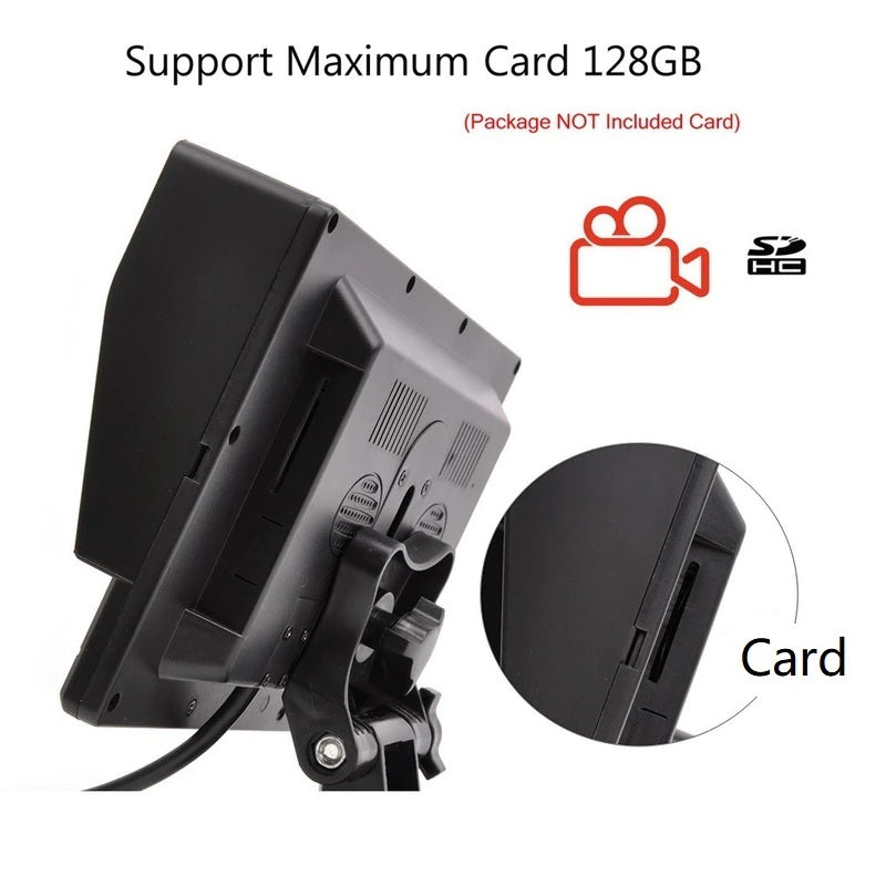 2020 Update Car DVR 7 Inch HD 1024x600P Rearview Camera System - Electromann SA