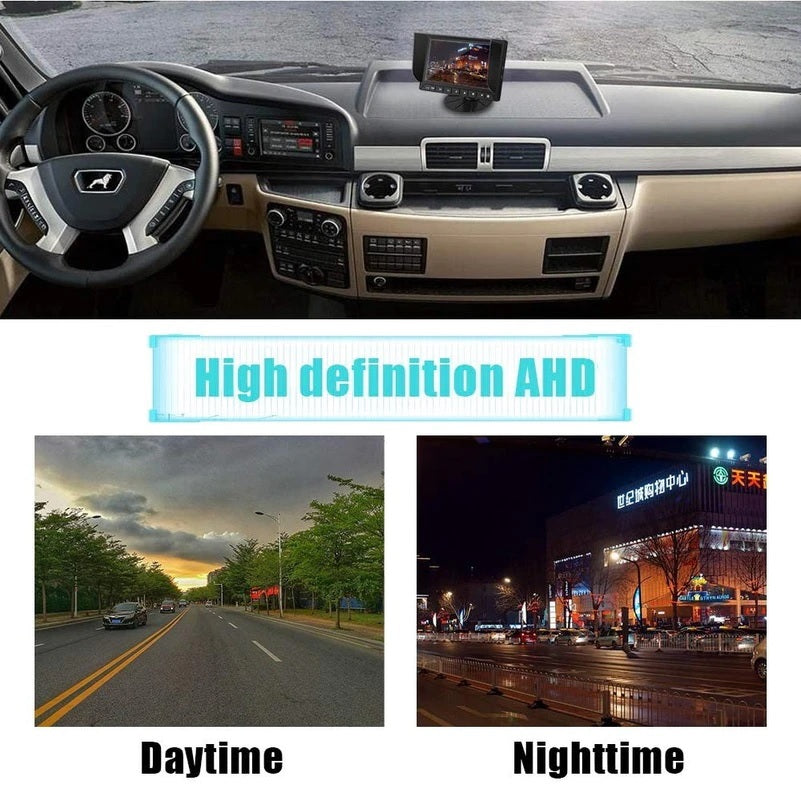 2020 Update Car DVR 7 Inch HD 1024x600P Rearview Camera System - Electromann SA