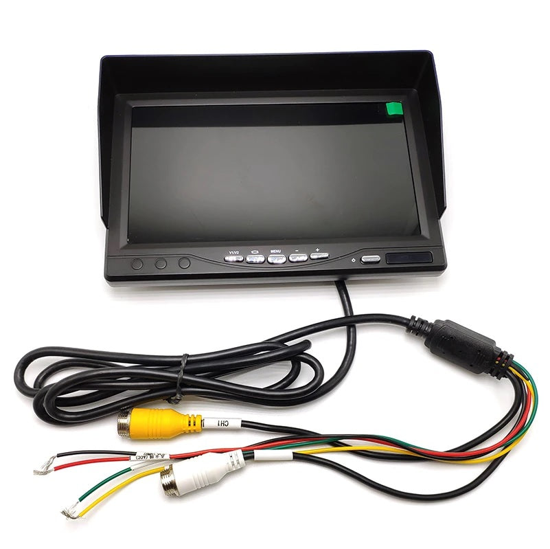 2020 Update Car DVR 7 Inch HD 1024x600P Rearview Camera System - Electromann SA