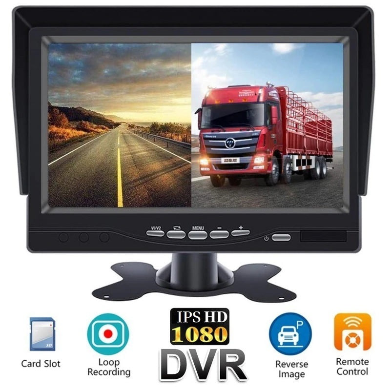2020 Update Car DVR 7 Inch HD 1024x600P Rearview Camera System - Electromann SA