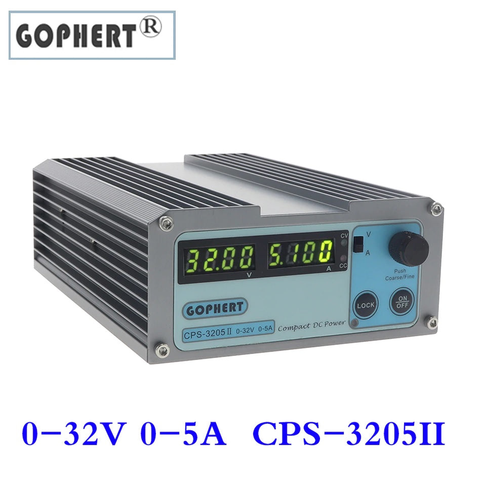 Ankang Gophert 0-32V 0-5A 160W adjustable DC Switching Power Supply - Electromann SA