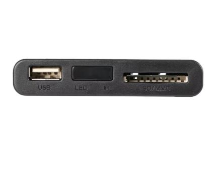 Mini Media Player 1080P Mini HDD Media Box - Electromann SA