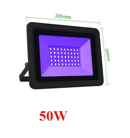 50W Ultra Violet UV LED Flood Light - Powerful and Versatile Lighting Solution - Electromann SA