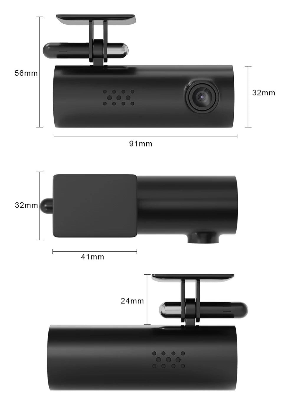 FHD 2K Wifi Android/iOS Mobile App Dash Camera DVR - Capture and Control Your Driving Moments in Full HD 2K Resolution - Electromann SA