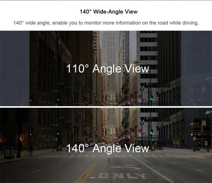 FHD 2K Wifi Android/iOS Mobile App Dash Camera DVR - Capture and Control Your Driving Moments in Full HD 2K Resolution - Electromann SA