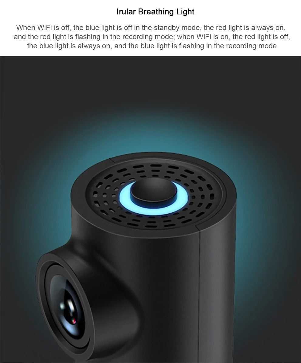 FHD 2K Wifi Android/iOS Mobile App Dash Camera DVR - Capture and Control Your Driving Moments in Full HD 2K Resolution - Electromann SA