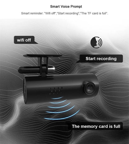 FHD 2K Wifi Android/iOS Mobile App Dash Camera DVR - Capture and Control Your Driving Moments in Full HD 2K Resolution - Electromann SA