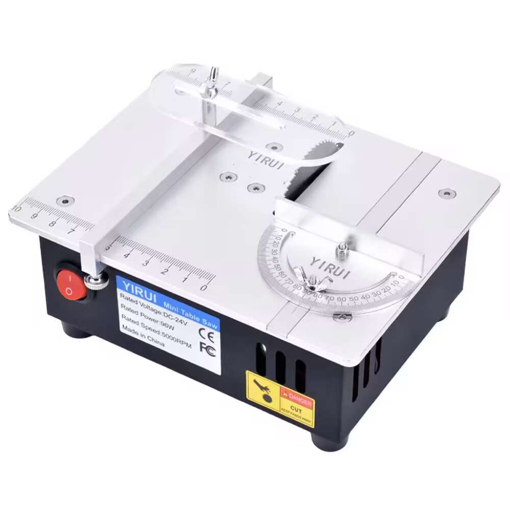 96Watt 5000rpm Mini Multifunctional Electric Mini Table-Saw - Electromann SA