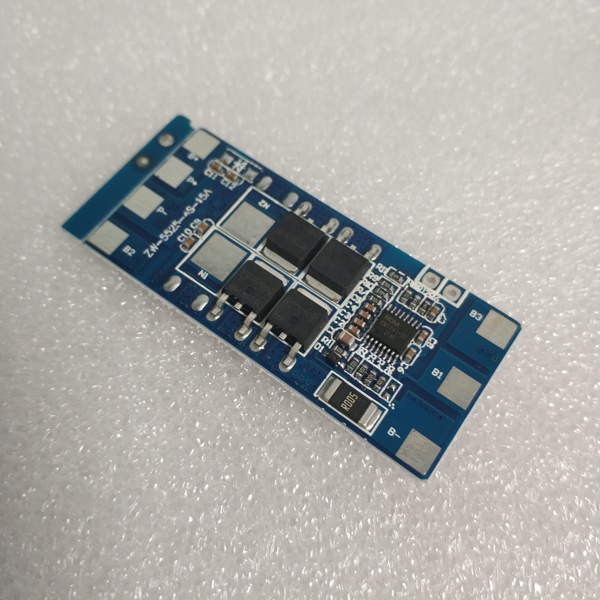 4S 12.8v 15Amp (3.2v Cells) LiFePo4 Battery Charger Protection Board - Electromann SA