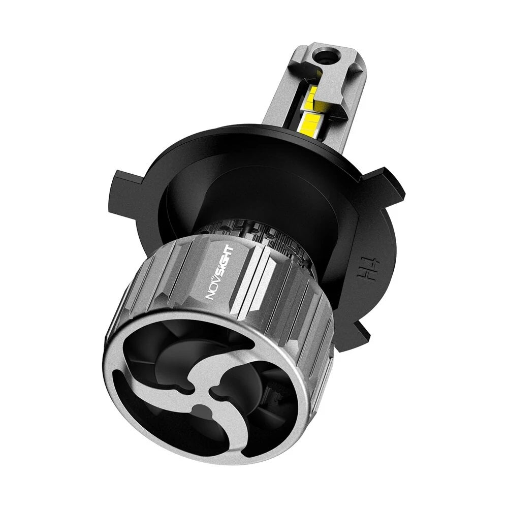 NovSight A500-N50 70W Car LED Headlights Bulbs 15000LM 6500K - H4 - Electromann SA