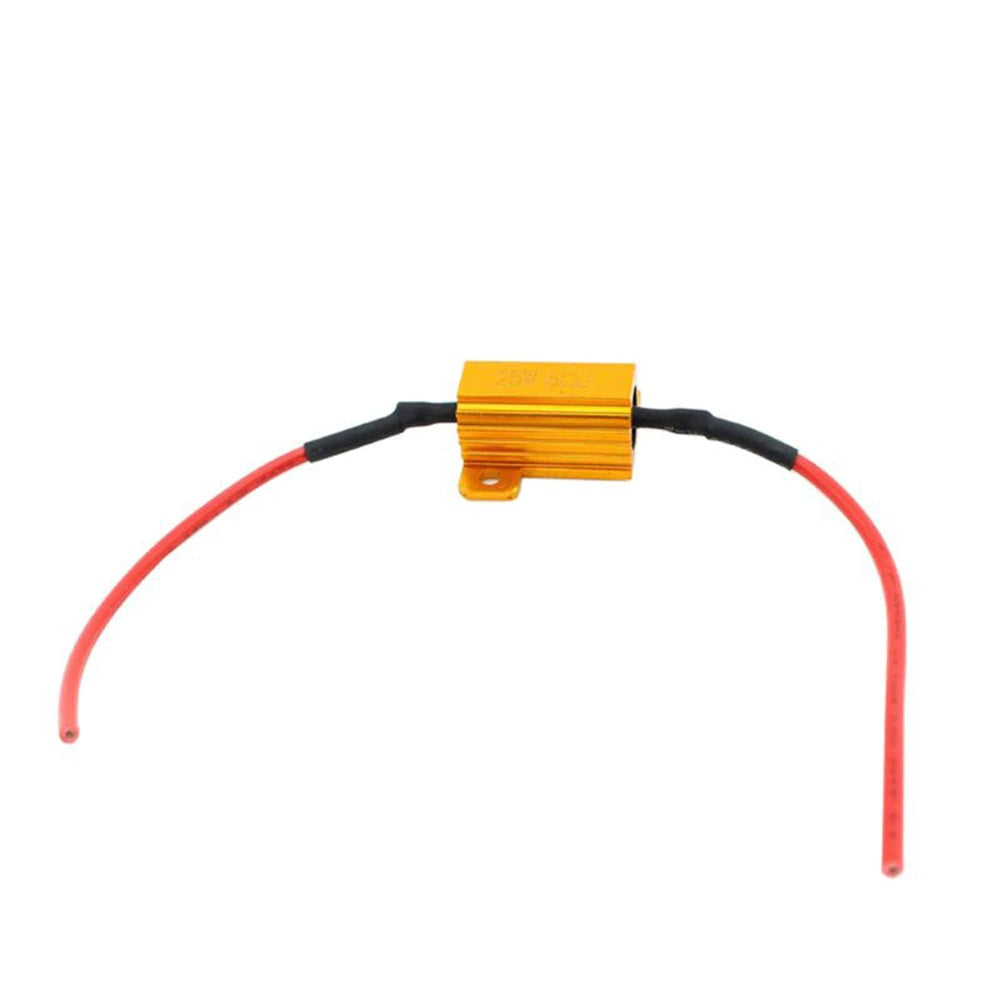 25W 6ohm Load Resistors for Vehicle LED Bulbs - Electromann SA