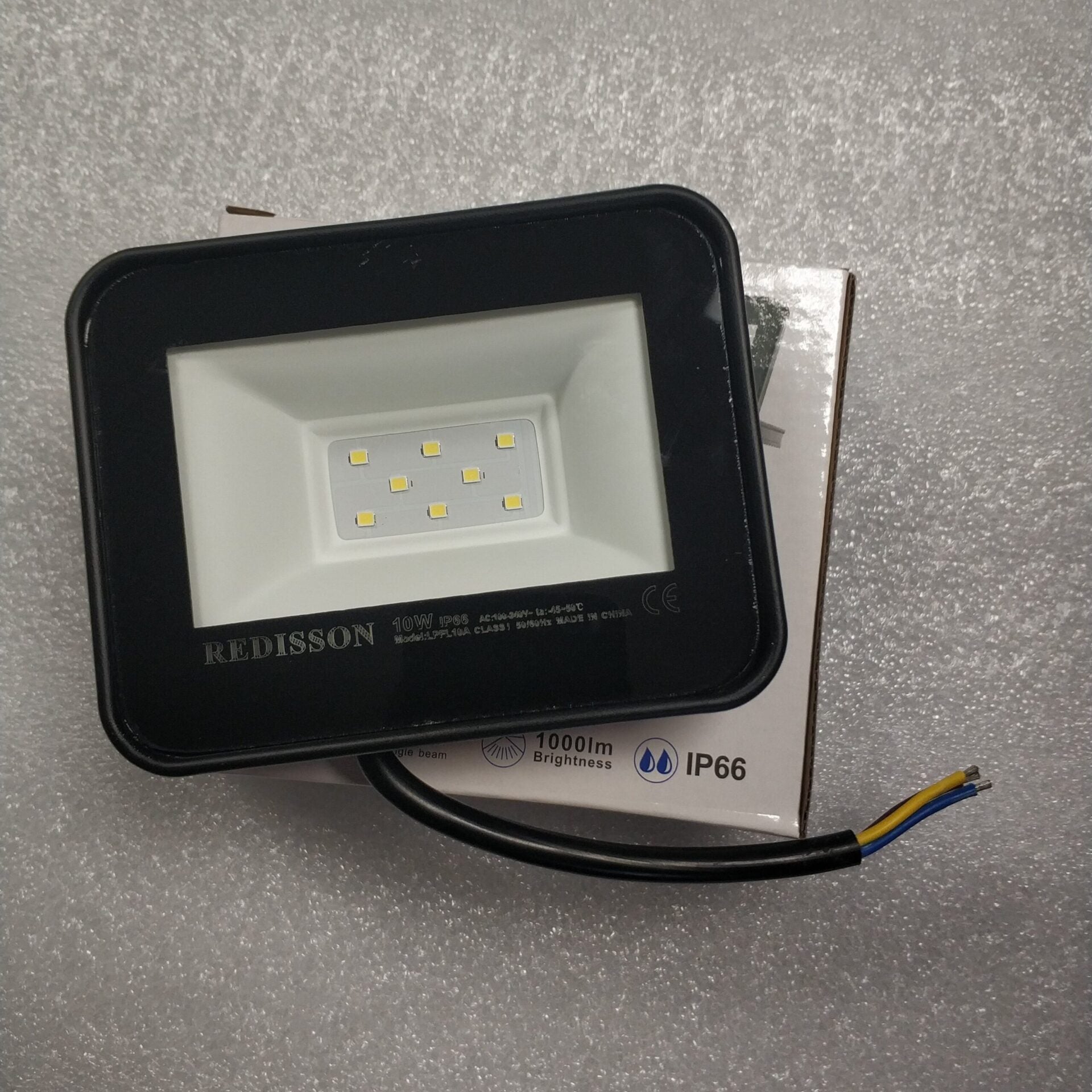 REDISSON 10Watt 220v AC Outdoor LED Flood Light - Electromann SA