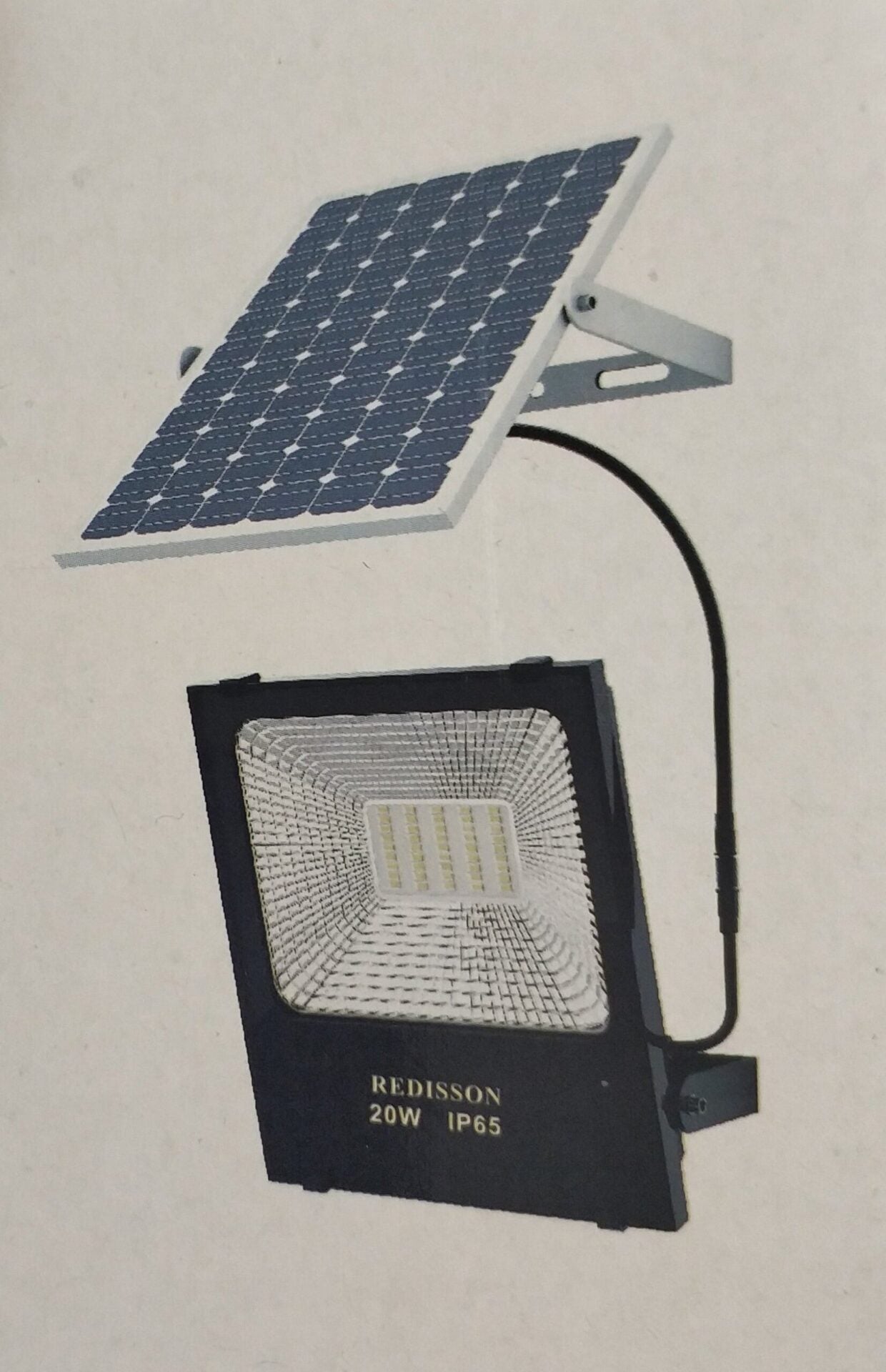 Redisson 30Watt *High Quality* SOLAR Outdoor LED Flood Light - Electromann SA