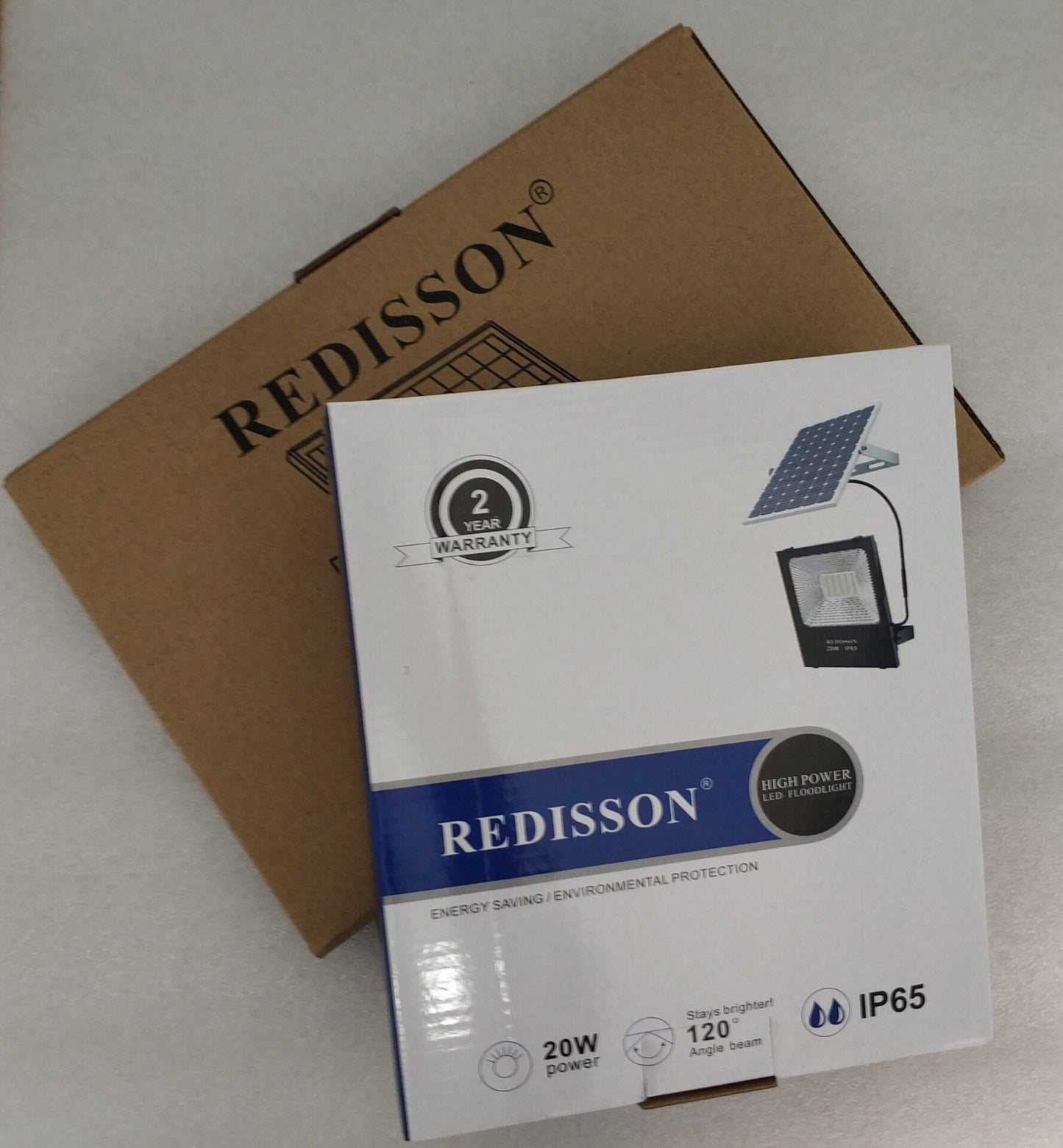 Redisson 30Watt *High Quality* SOLAR Outdoor LED Flood Light - Electromann SA