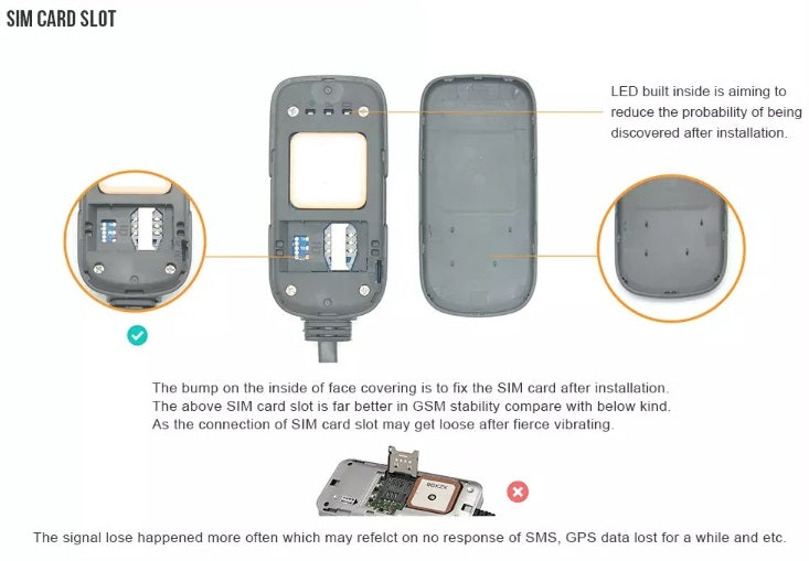 VT02N DIY Car GPS Live Web Based and Mobile App Tracker - No Contract - Electromann SA