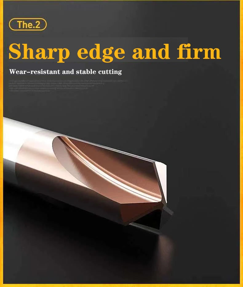 Cnc Carbide Chamfer Milling 90 Degree 8mm Router Bit - Electromann SA