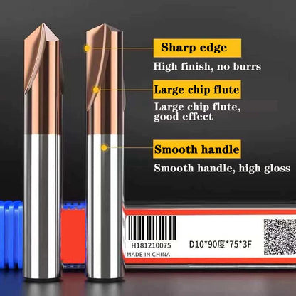 Cnc Carbide Chamfer Milling 90 Degree 8mm Router Bit - Electromann SA