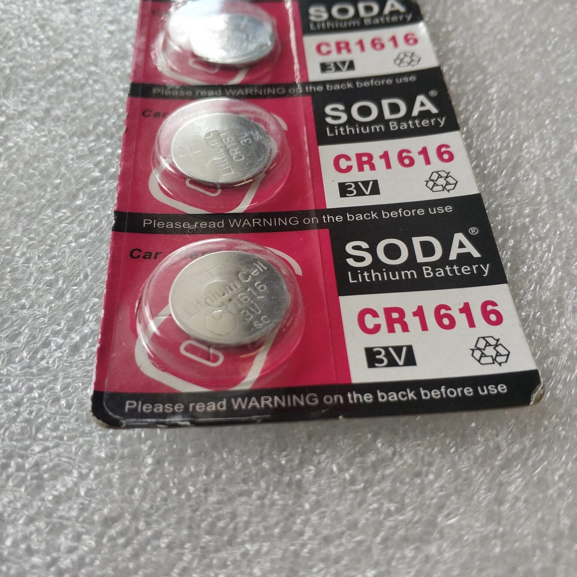 CR1616 3v Lithium battery - Electromann SA