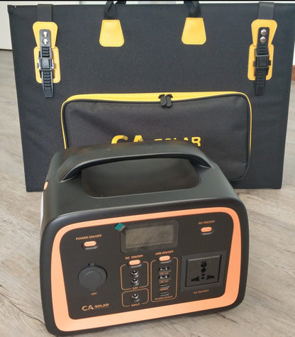 YD320M 300w 12v 25ah (320wh) Pure Sine Solar Mobile Power Box - Electromann SA