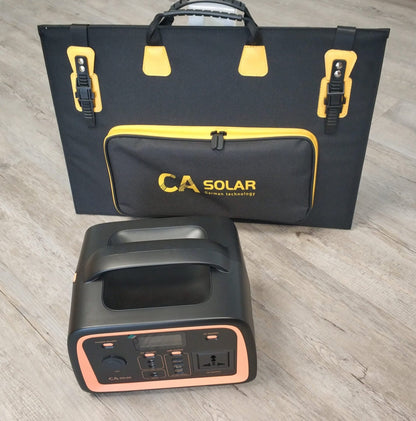 YD320M 300w 12v 25ah (320wh) Pure Sine Solar Mobile Power Box - Electromann SA