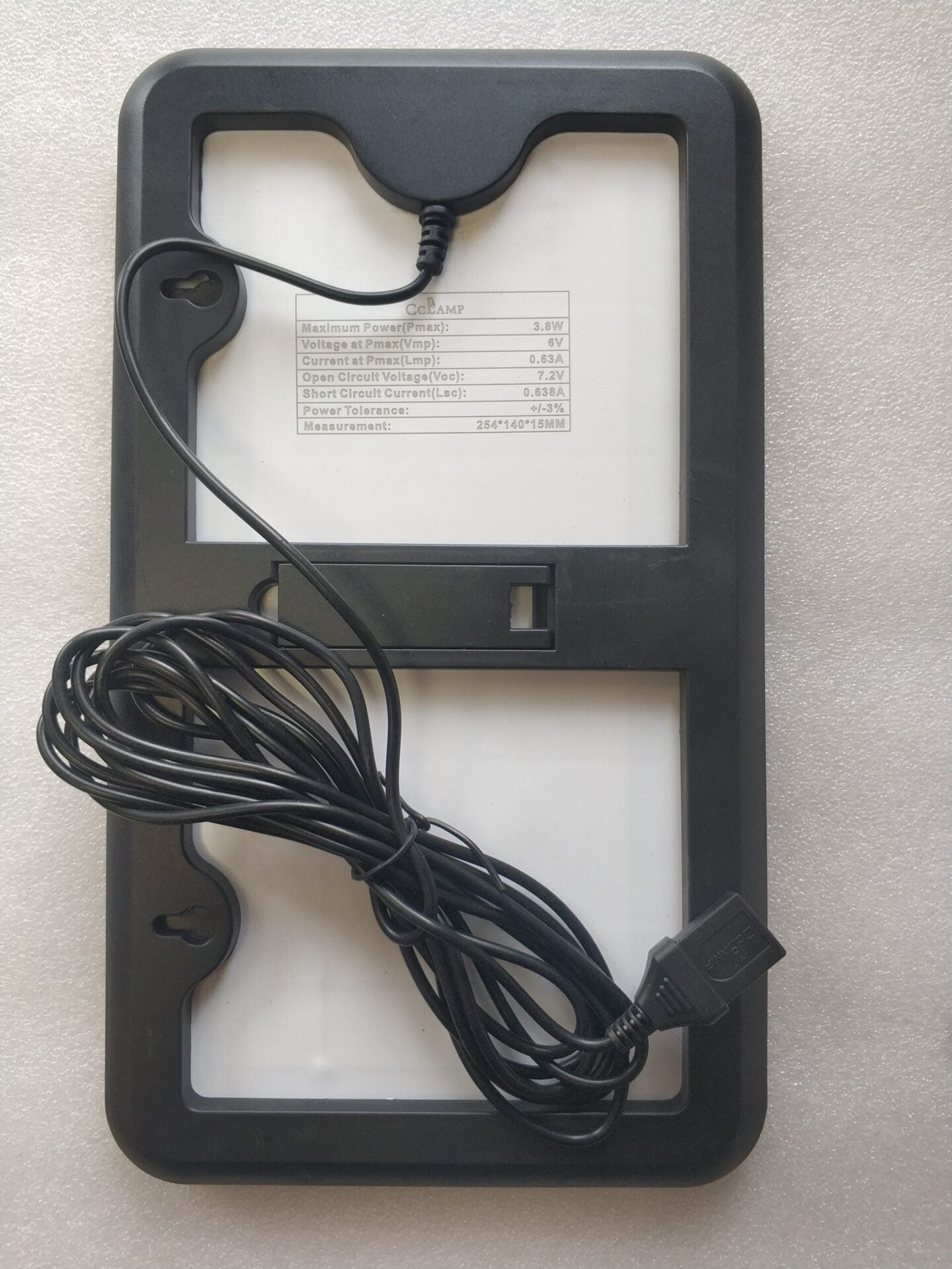 CCLamp CL-680 8W Solar Mobile Phone Charger Kit - Electromann SA
