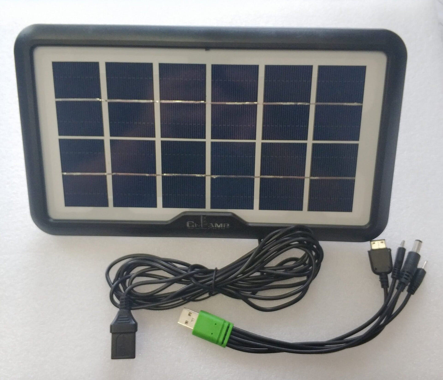 CCLamp CL-680 8W Solar Mobile Phone Charger Kit - Electromann SA