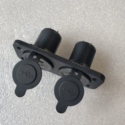 12V-24V QUAD USB Charger Socket Adapter 5V 2.1A+2.1A - Electromann SA