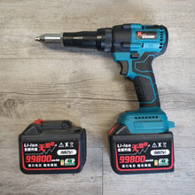 King Shoden Rechargeable Li-Ion Rivet Tool Kit - Powerful and Versatile Tool for Professionals - Electromann SA