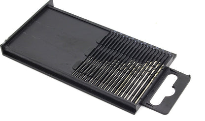 20Pcs/set 0.3mm-1.6mm Mini Steel Micro Twist Drill Bit Set - Electromann SA