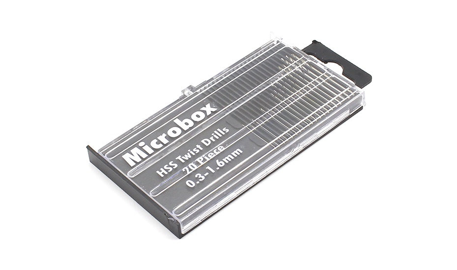 20Pcs/set 0.3mm-1.6mm Mini Steel Micro Twist Drill Bit Set - Electromann SA