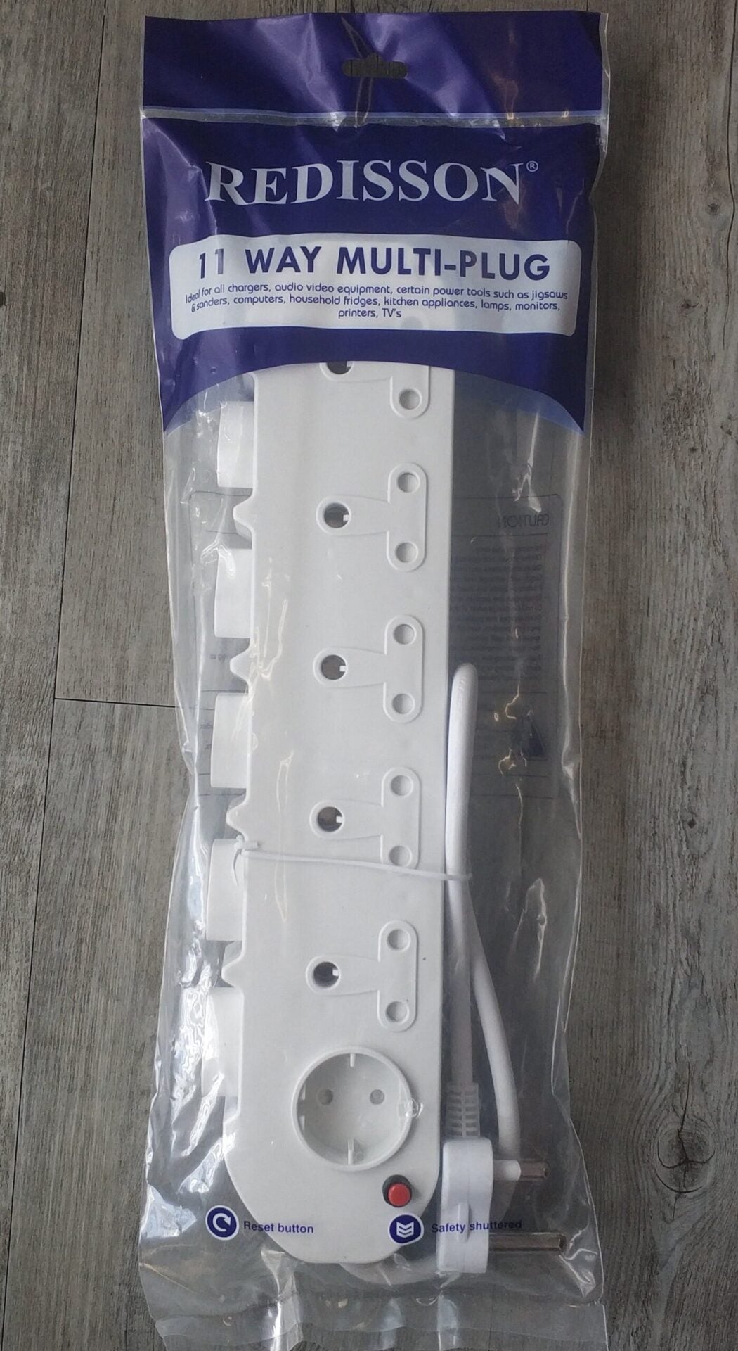 REDISSON 11 Way 5x16Amp 6x5Amp 220v Multi-Plug - Electromann SA