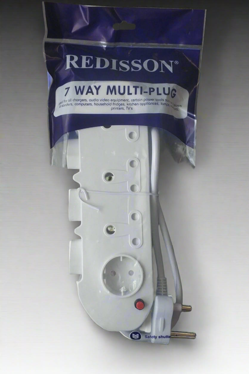 REDISSON 7 Way 3x16Amp 4x5Amp 220v Multi-Plug - Electromann SA