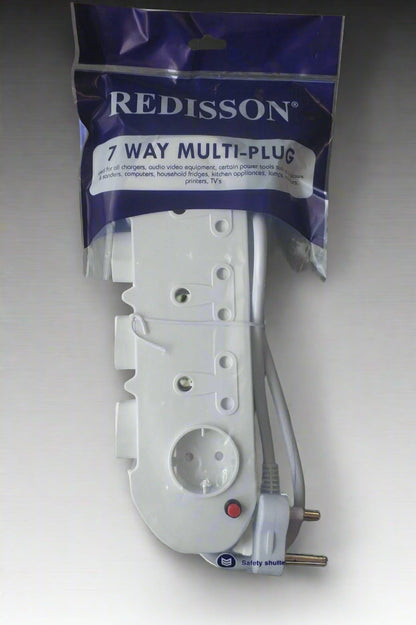 REDISSON 7 Way 3x16Amp 4x5Amp 220v Multi-Plug - Electromann SA