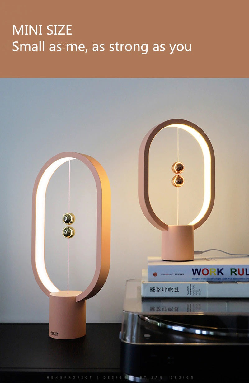 USB Powered Mini HENG Ellipse Magnetic Mid-Air Switch Night Lamp - Electromann SA