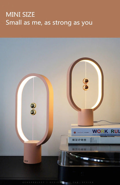 USB Powered Mini HENG Ellipse Magnetic Mid-Air Switch Night Lamp - Electromann SA