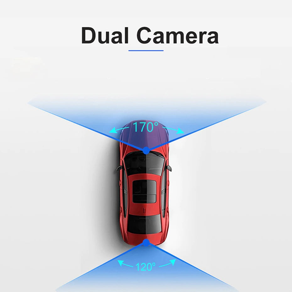 Bluavido 4G ADAS 12" Android Car Mirror Dash Camera GPS Navigator - Electromann SA