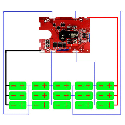 DIY Lithium Battery Case Dayi 21V Li-ion Power Tool - Electromann SA